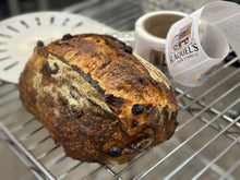Load image into Gallery viewer, August 21st Thursday Sourdough Cranberry Walnut Loaf
