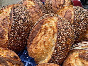 January 17th Friday Seeded Sourdough Loaf